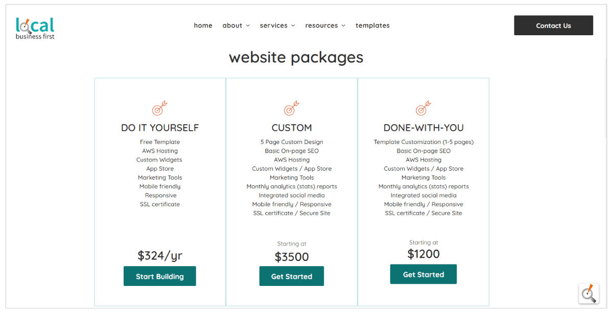 website design cost